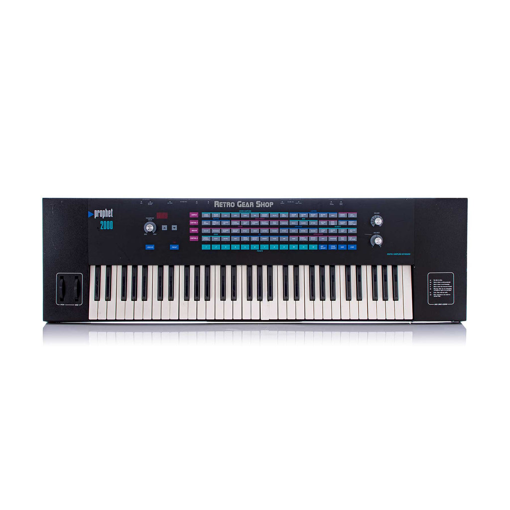 Sequential Circuits SCI Prophet 2000 Sampling Keyboard Synthesizer Rare Vintage Synth