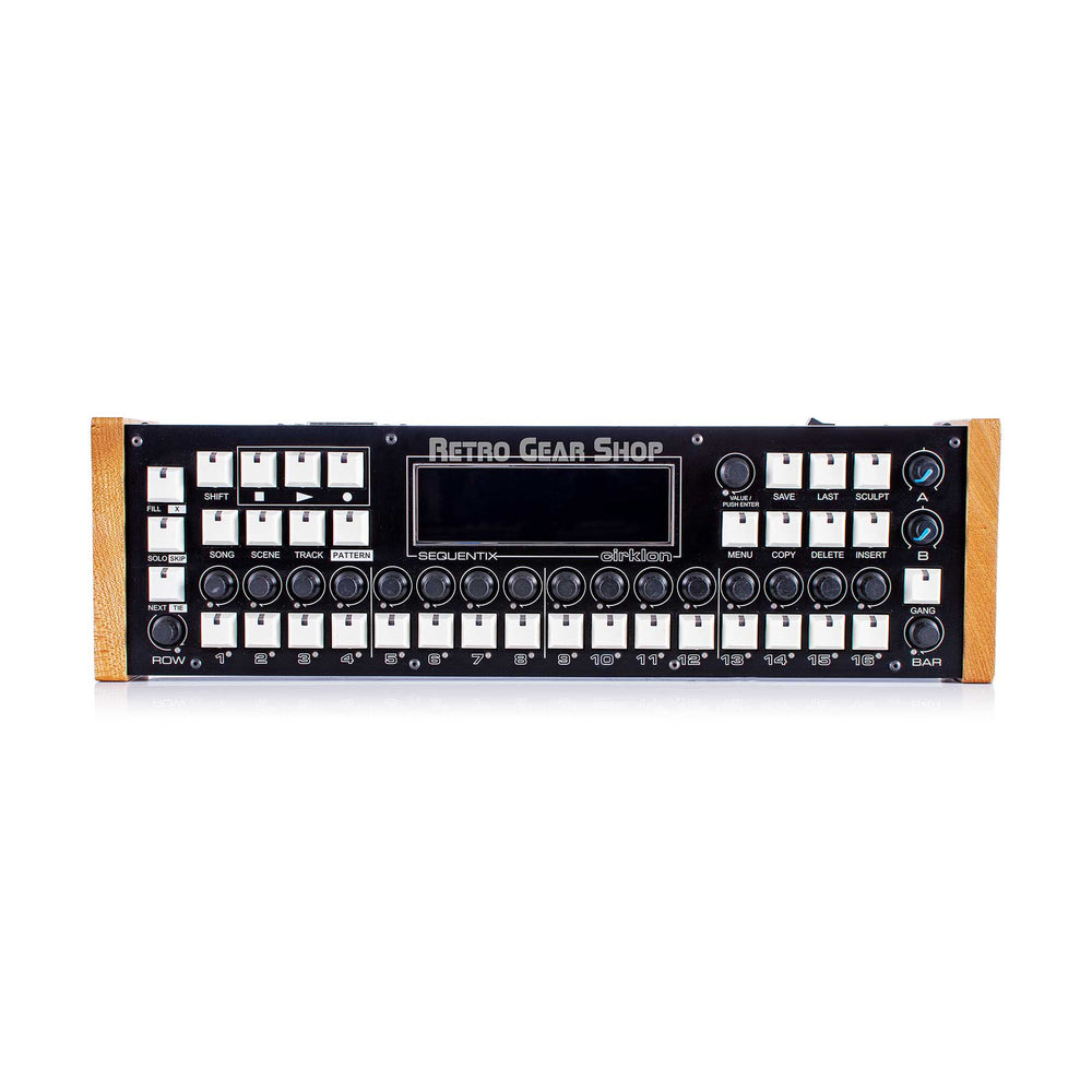 Sequentix Cirklon + 1/4" CVIO Breakout Box + Wood Cheeks