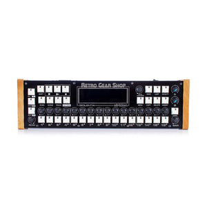 Sequentix Cirklon Synthesizer Sequencer 1/4" CVIO Breakout Box Wood Cheeks Midi Controller