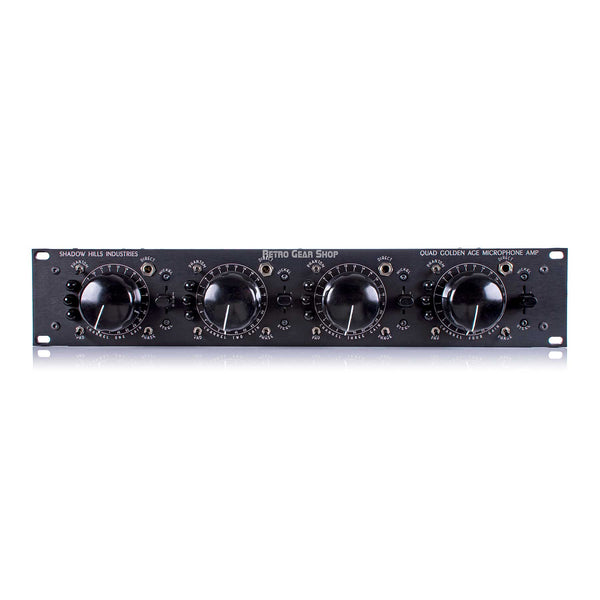 Shadow Hills Quad GAMA 4-Channel Mic Preamp with PSU