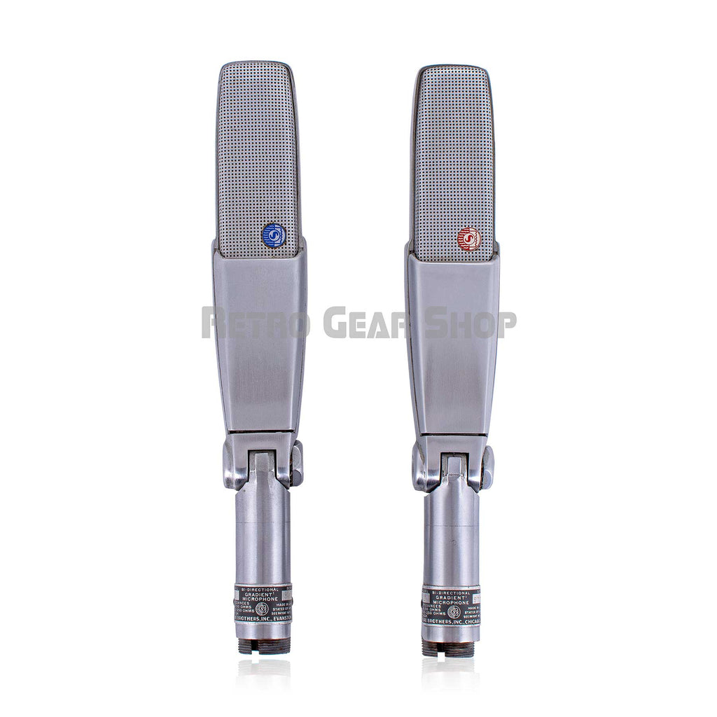 Shure 315 Bi-Directional Ribbon Microphone Stephen Sank Restored Vintage Rare Mic