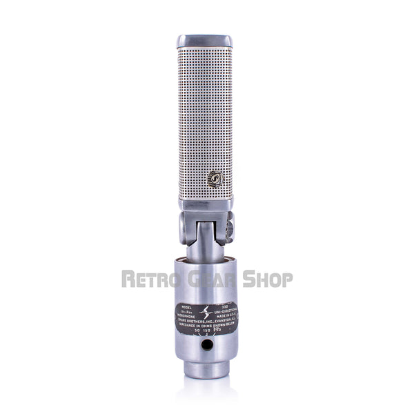 Shure 330 Ribbon Microphone Front