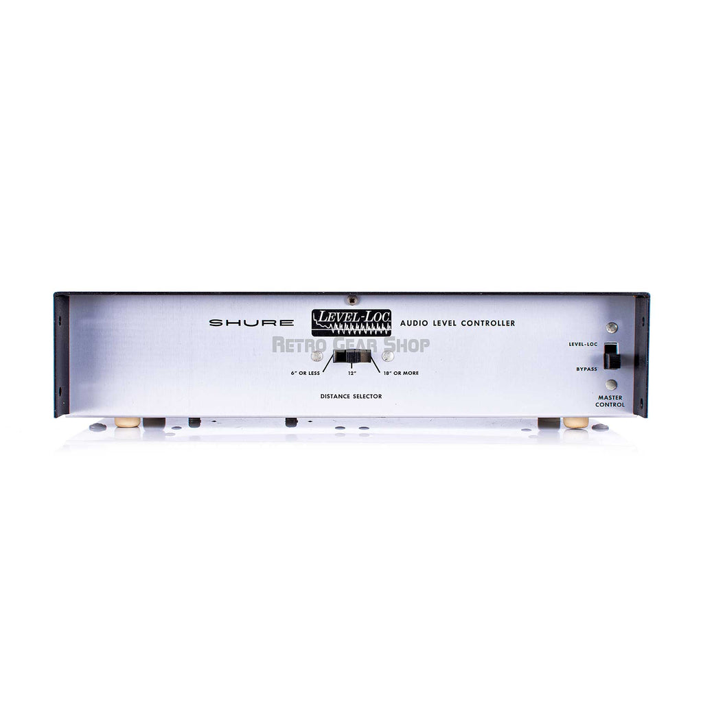 Shure Level Loc M62 + Original Box Rare Vintage Compressor Analog