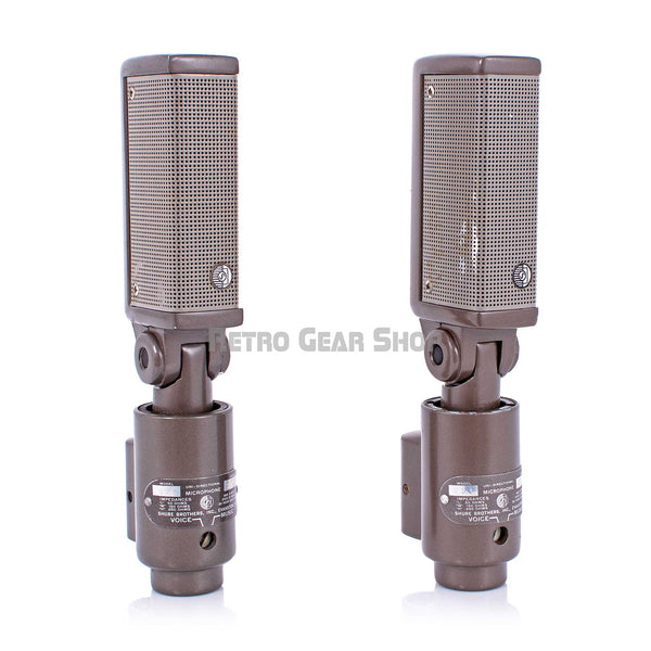 Shure Model 333 Unidirectional Ultra Cardioid Ribbon Element Microphone Vintage Rare Mic