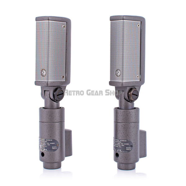 Shure SM-33 Cardioid Ribbon Mic Vintage Rare SM33