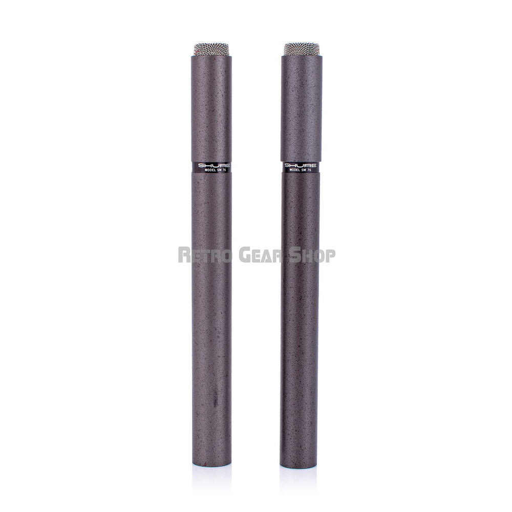 Shure SM-76 Stereo Pair