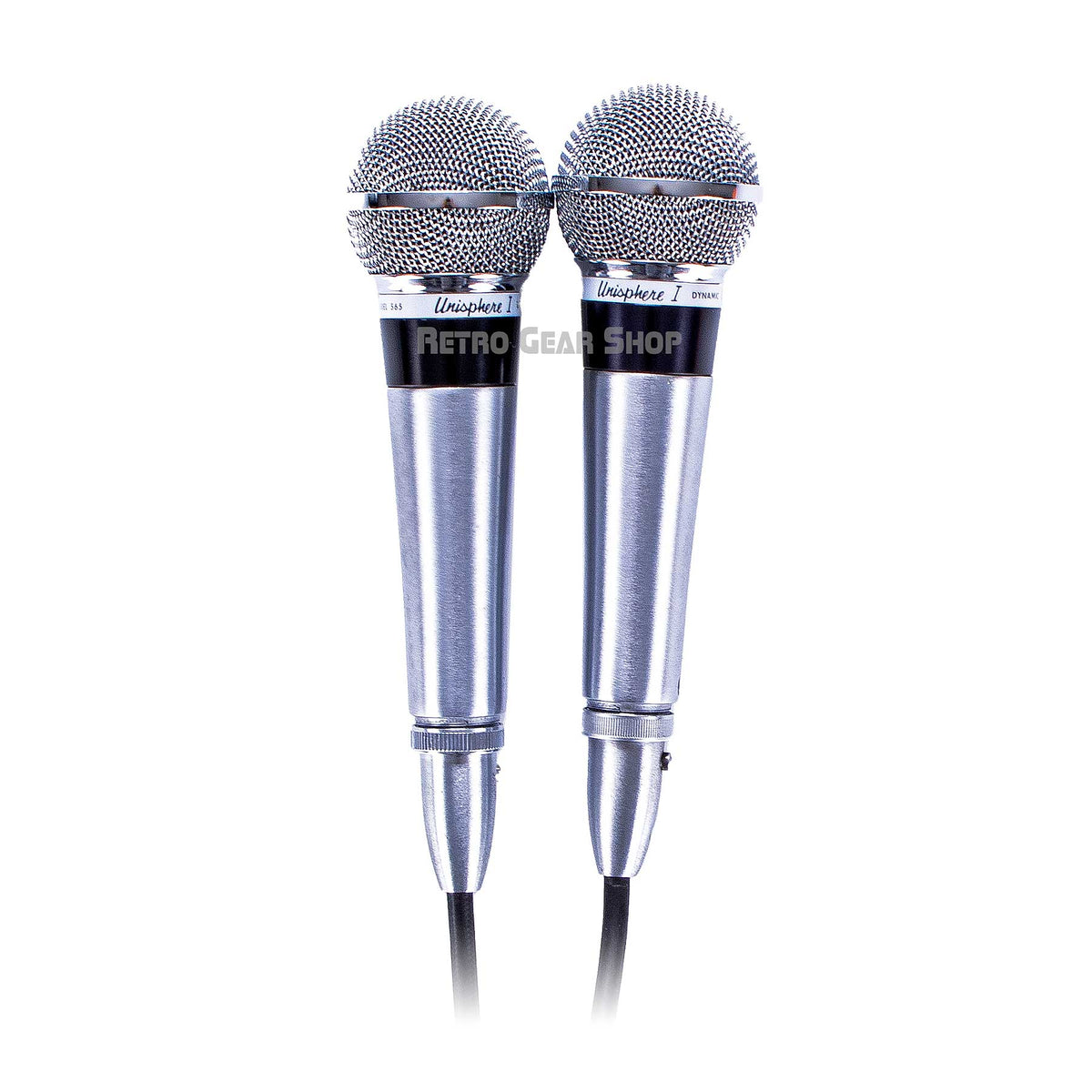 Shure Unisphere 1 Model 565 Stereo Pair Rare Vintage Microphone