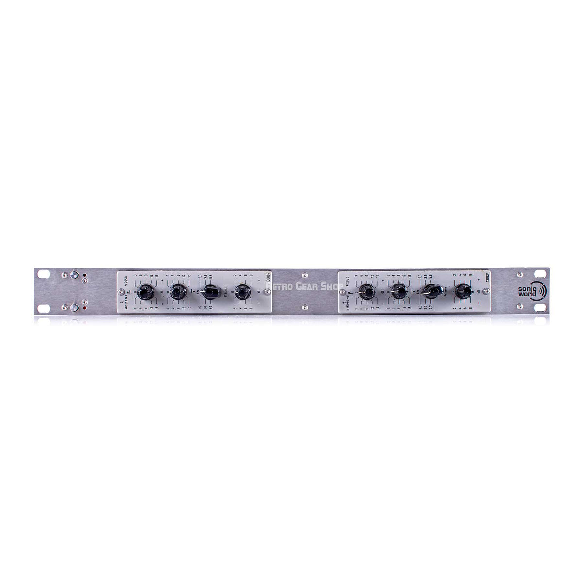 Siemens W295b EQ Racked Pair rare vintage analog equalizer stereo pair ...
