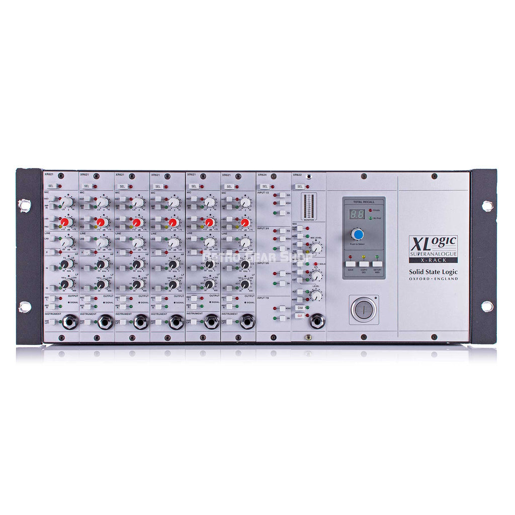 Solid State Logic SSL X-Rack XL Logic Modular Hardware Processor Super  Analogue XR 621 Mic Pre– Retro Gear Shop