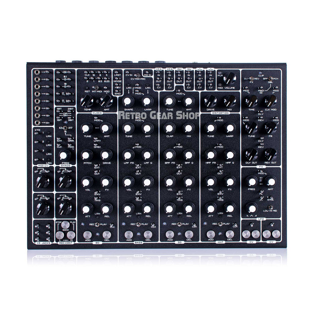 Soma Laboratory Pulsar-23 Black Semi-Modular Drum Machine Synthesizer Analog Synth Pulsar23