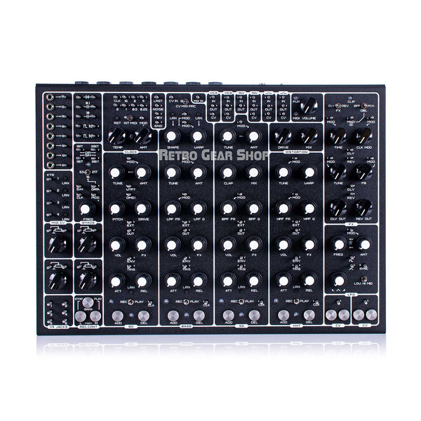 Soma Laboratory Pulsar-23 Black Semi-Modular Drum Machine Synthesizer Analog Synth Pulsar23