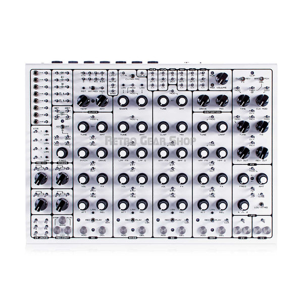 Soma Laboratory Pulsar-23 White Semi-Modular Drum Machine Synthesizer Analog Synth Pulsar 23