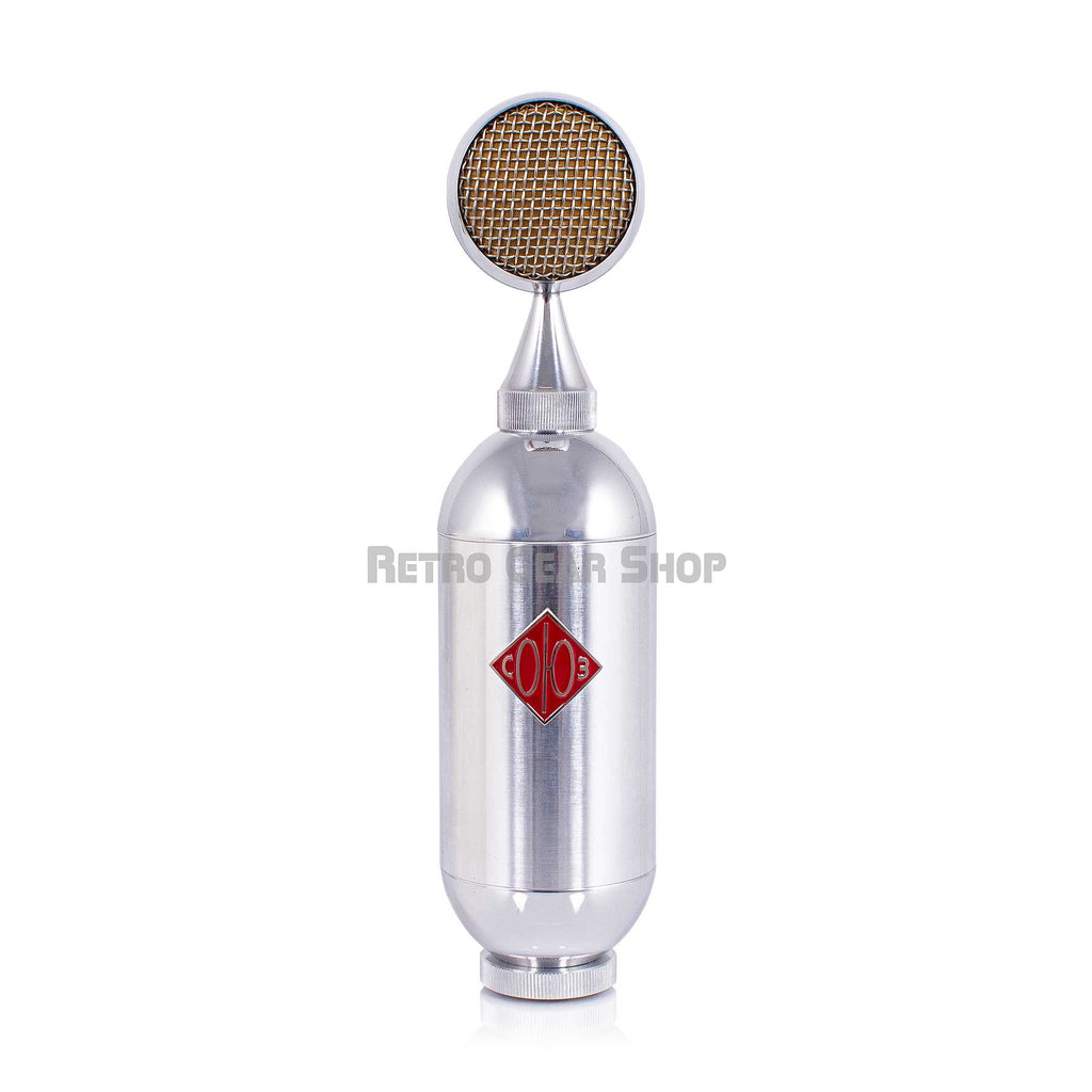 Soyuz SU 023 Bomblet Large Diaphragm Condenser Microphone Silver