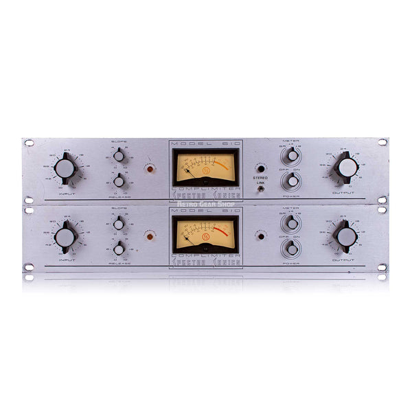 Spectra Sonics Model 610 Complimiter Sequential Stereo Pair Rare Vintage Compressor Serviced