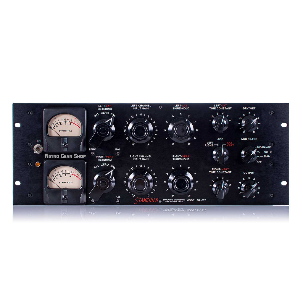 Stam Audio Stamchild SA-670 Mastering Stereo Tube Compressor Fairchild 670 Clone
