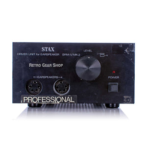 Stax Driver Unit for Earspeaker SRM-1/Mk-2 Rare Vintage SRM1 MK2