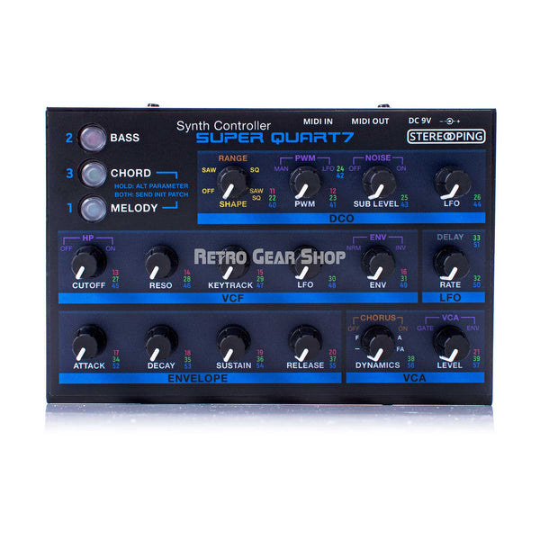 Stereoping CE-1 Super Quart7 Midi Controller for Roland MKS-7 Super Quartet