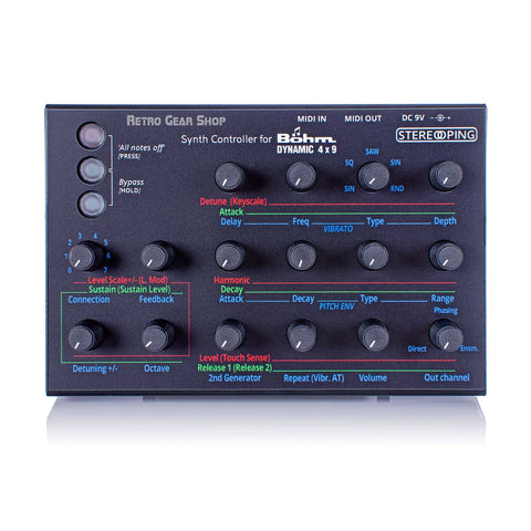 Stereoping CE-1 Böhm Dynamic 4x9 Midi Controller for Böhm Dynamic 4x9