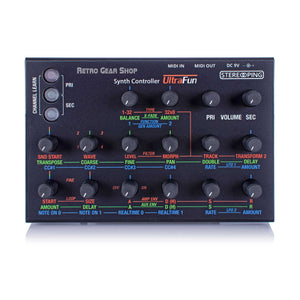 Stereoping CE-1 Midi Synthesizer Controller Emu Ultra Proteus Morpheus Ultra Fun Faceplate