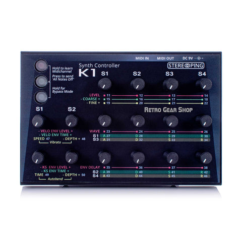 Stereoping CE-1 K1 Midi Controller for Kawai K1