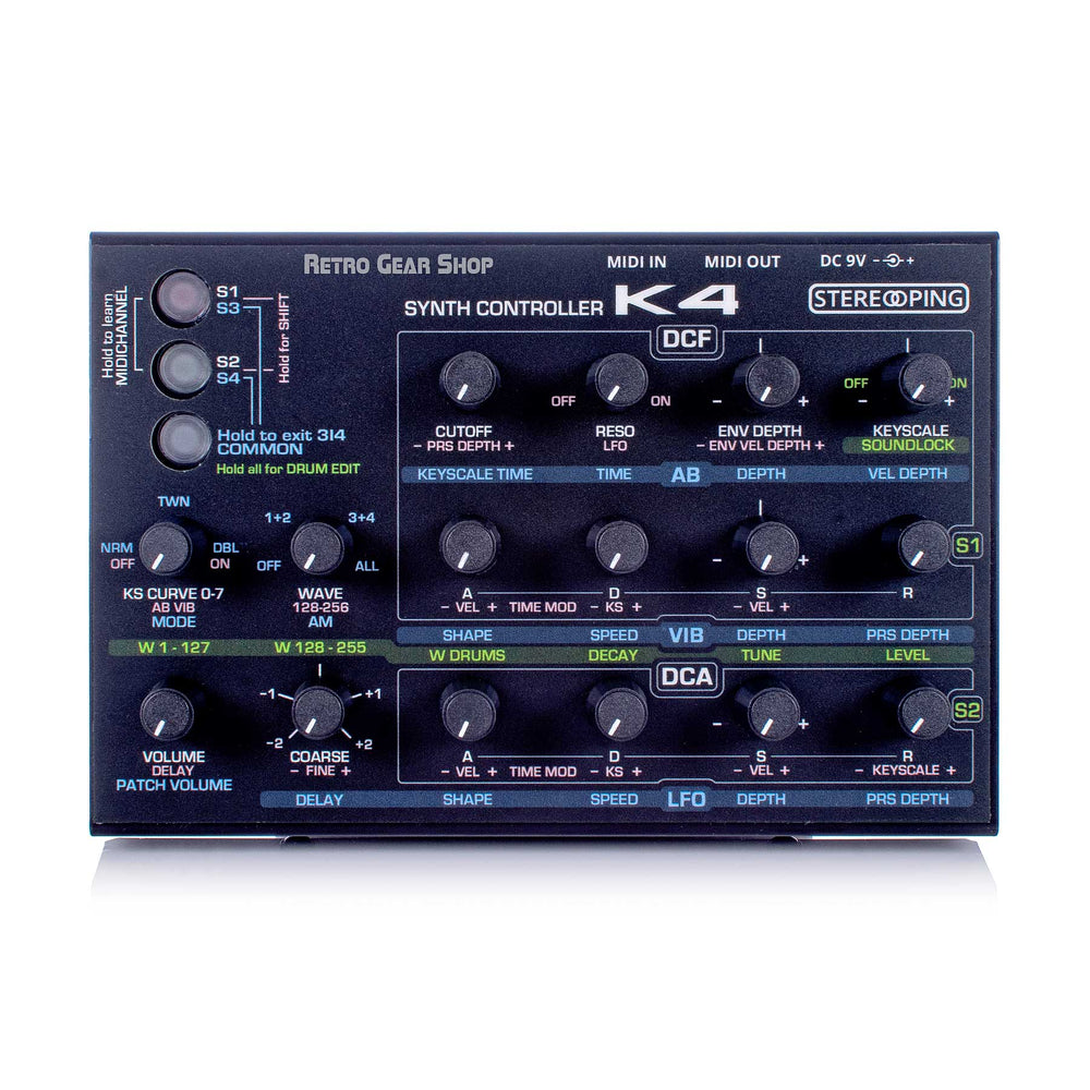 Stereoping CE-1 K4 Midi Controller for Kawai K4 / K4r