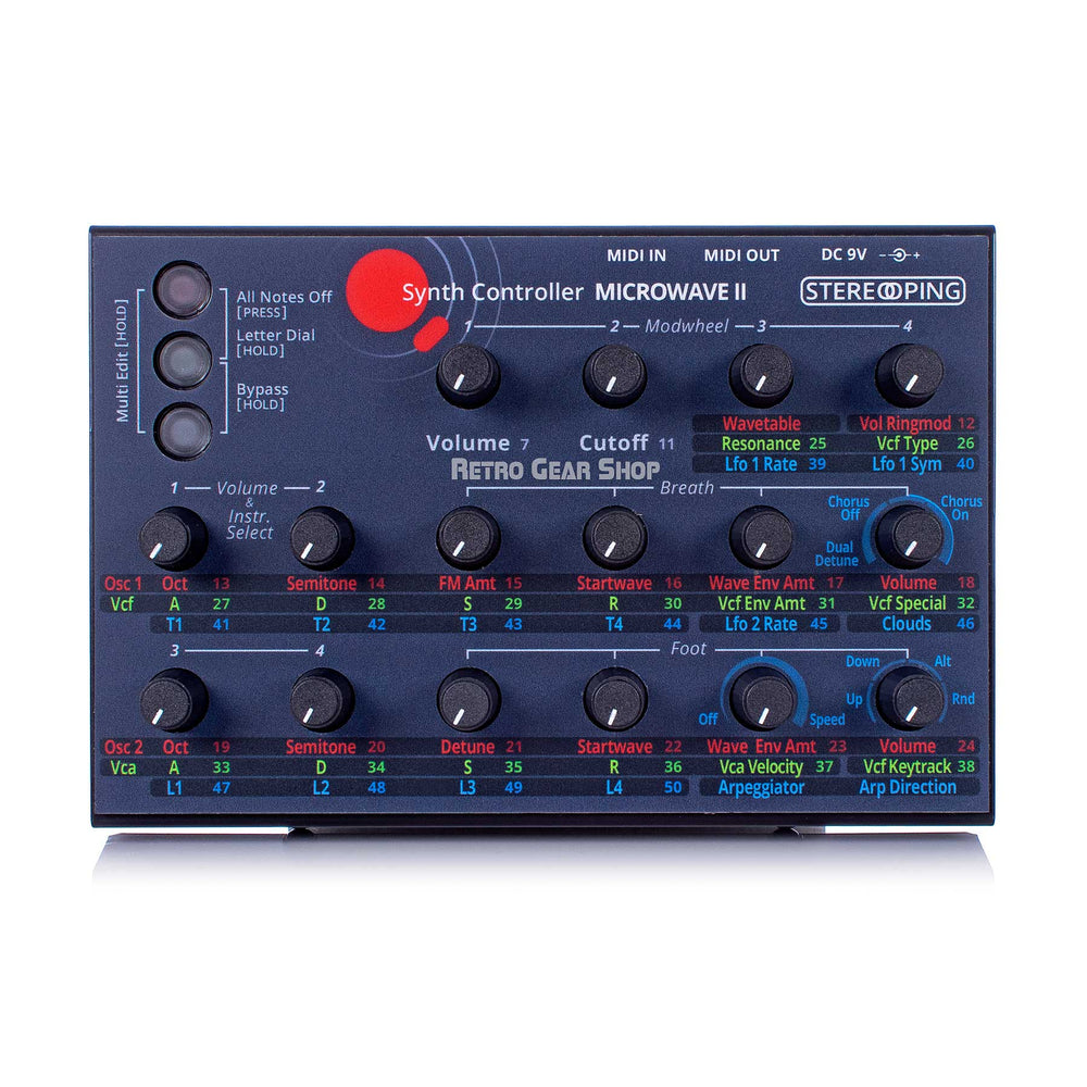 Stereoping CE-1 Microwave II Midi Controller for Waldorf Microwave II