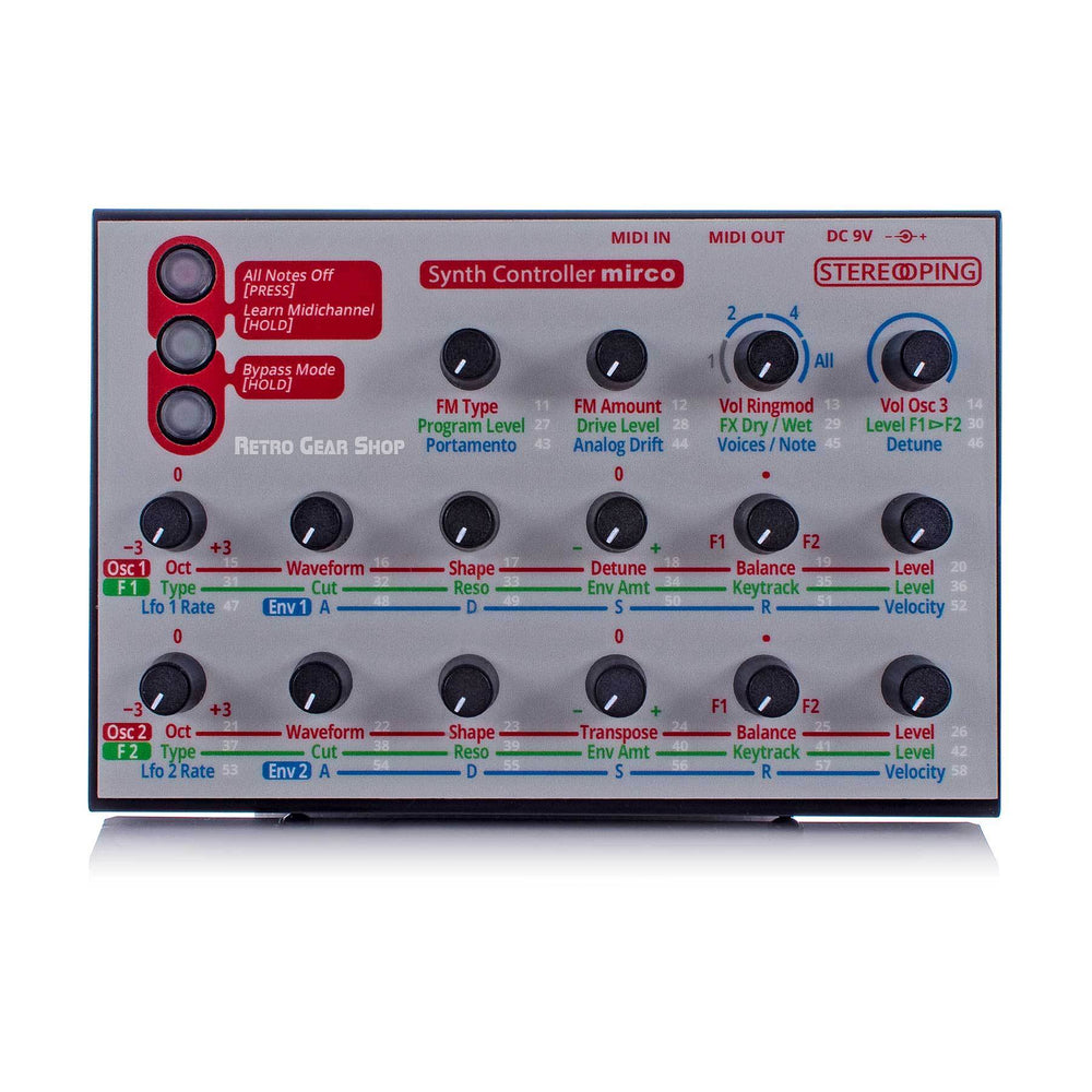 Stereoping CE-1 Mirco Midi Controller for Alesis Micron Akai Miniak