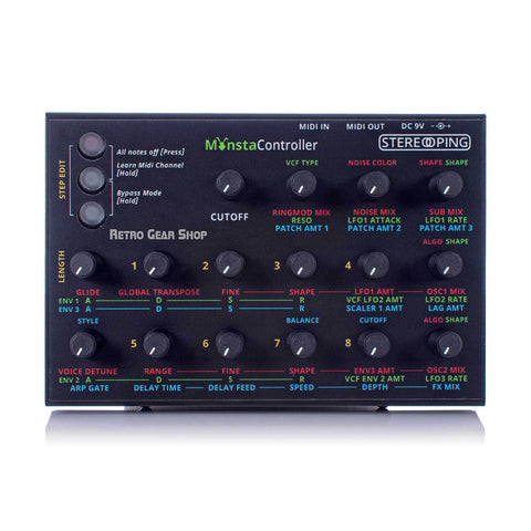 Stereoping CE-1 Monsta Midi Controller for Audiothingies MicroMonsta