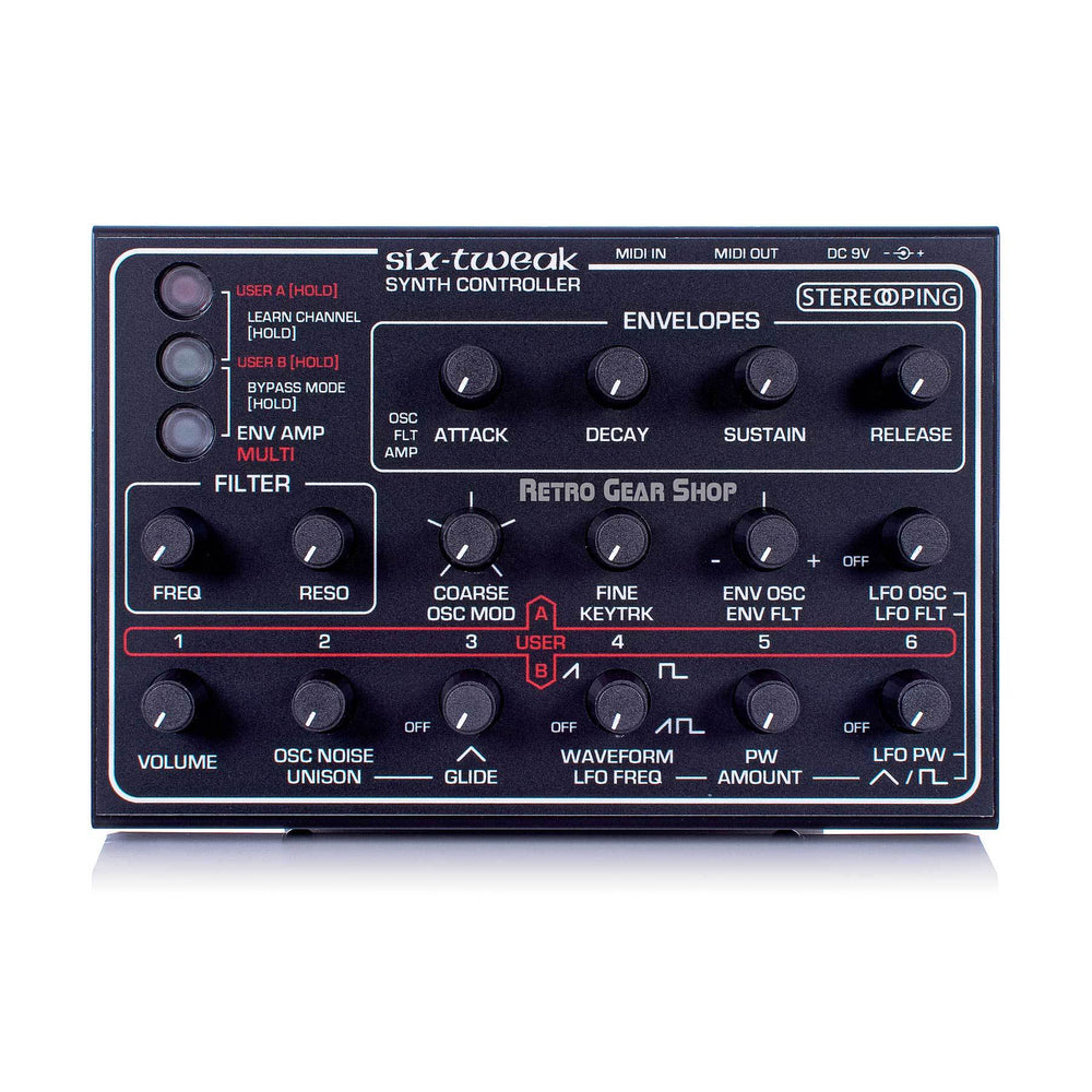 Stereoping CE-1 Six Tweak Midi Controller for SCI Six Trak
