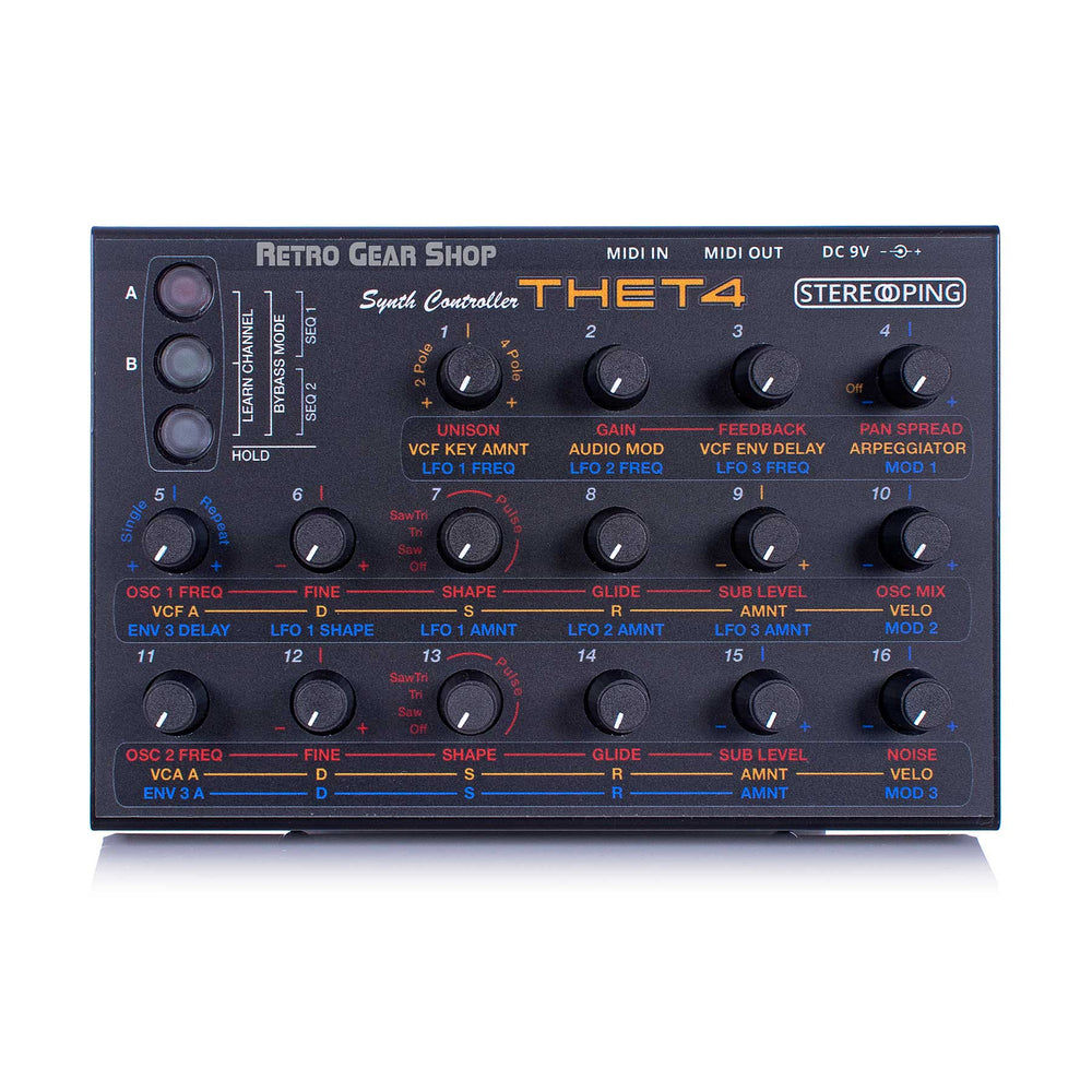 Stereoping CE-1 Thet4 Midi Controller for Dave Smith Instruments Tetra Synth