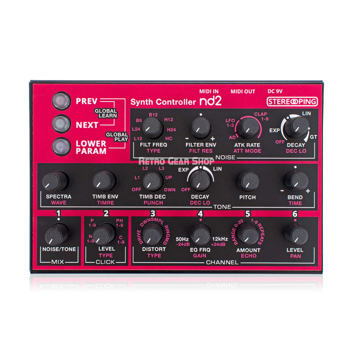 Stereoping CE-1 nd2 Midi Controller for Nord Drum 2 Vintage Rare