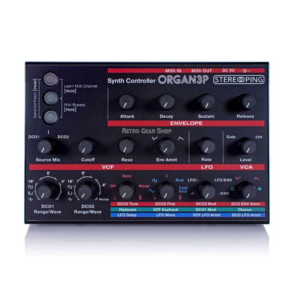 Stereoping CE-1 Organ 3P Midi Controller for JX-3P