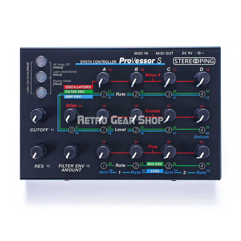 Stereoping CE-1 ProVessorS Midi Controller for Sequential Circuits SCI Prophet VS