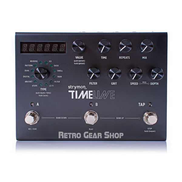 Strymon TimeLine Multidimensional Delay Guitar Effect Pedal