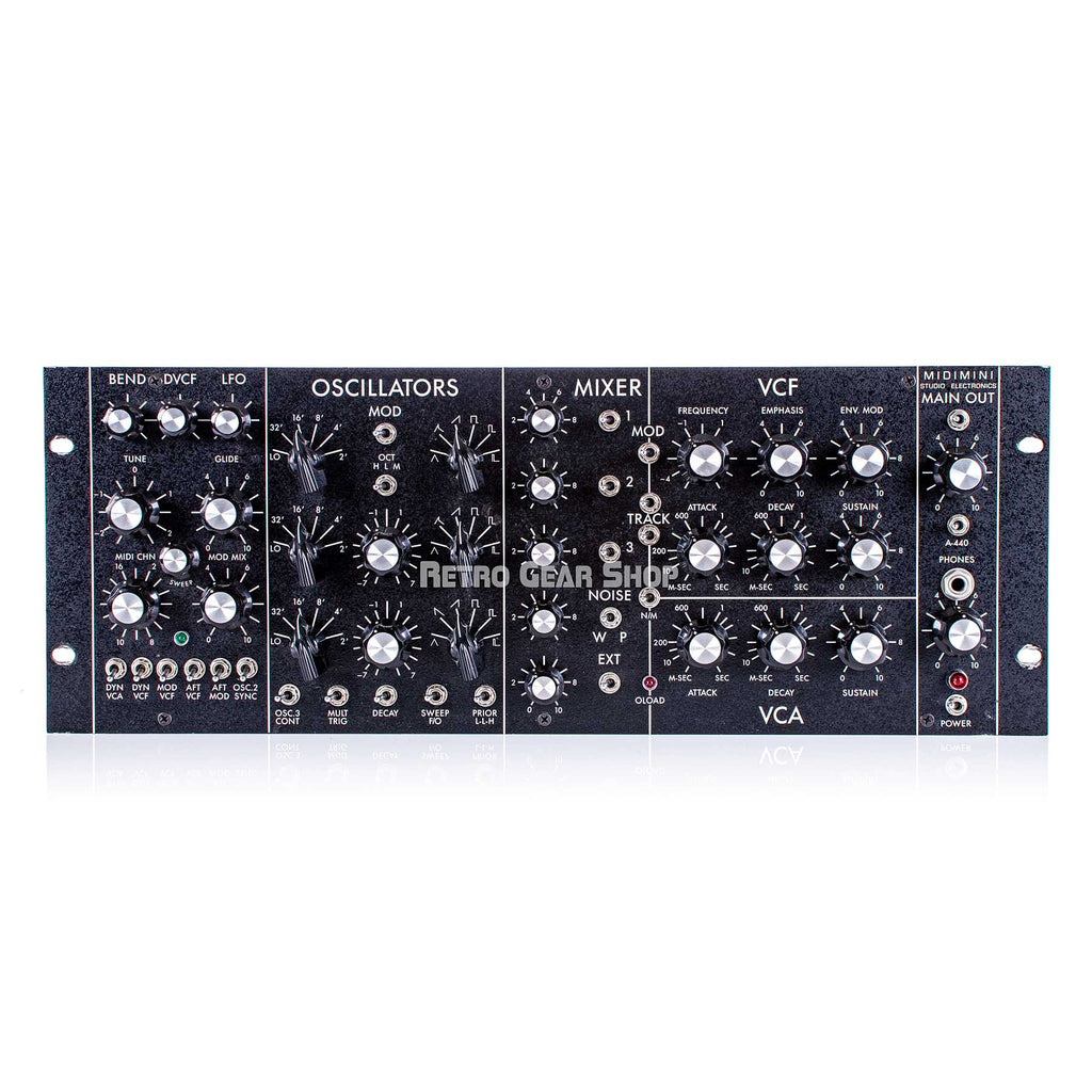 Studio Electronics Midimini Moog Minimoog Model D Rack Midimoog Vintage Rare Analog Synthesizer