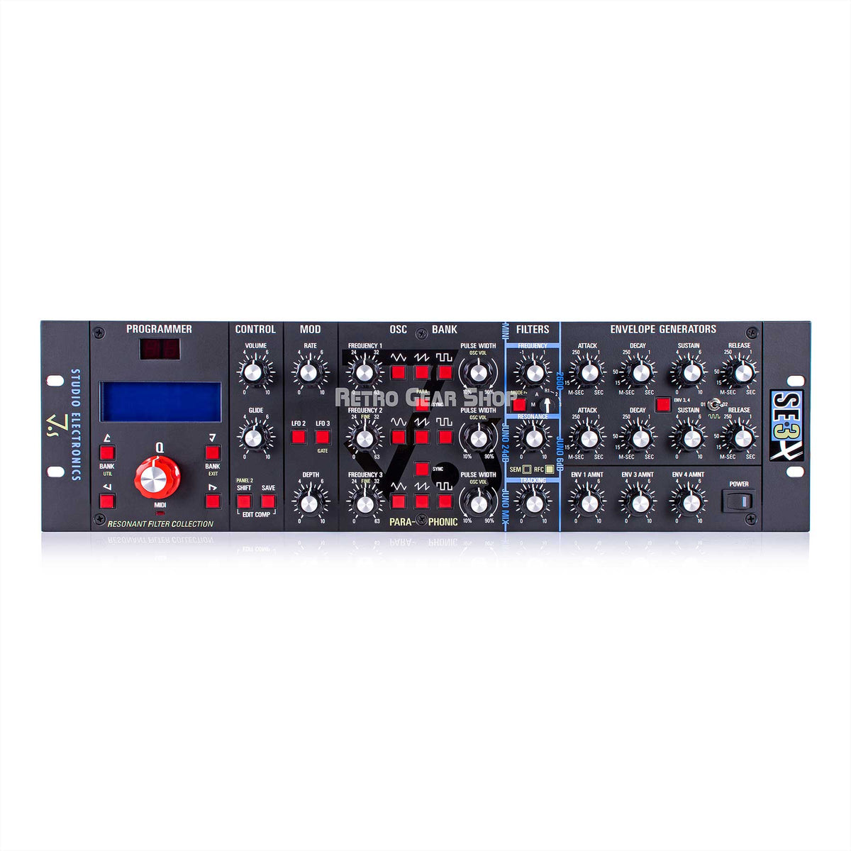 Studio Electronics SE-3X Analog Synthesizer 3-voice Paraphonic Rack Synth–  Retro Gear Shop