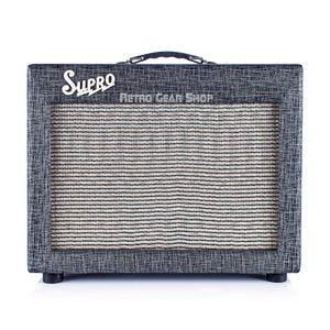 Supro 1624 TN 1961 All Original + Footswitch Rare Vintage Tube Guitar Amp Serviced