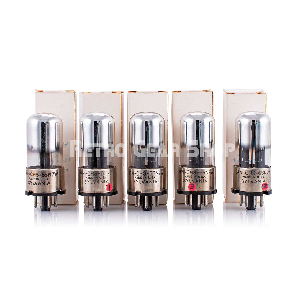 Sylvania 6SN7W Set