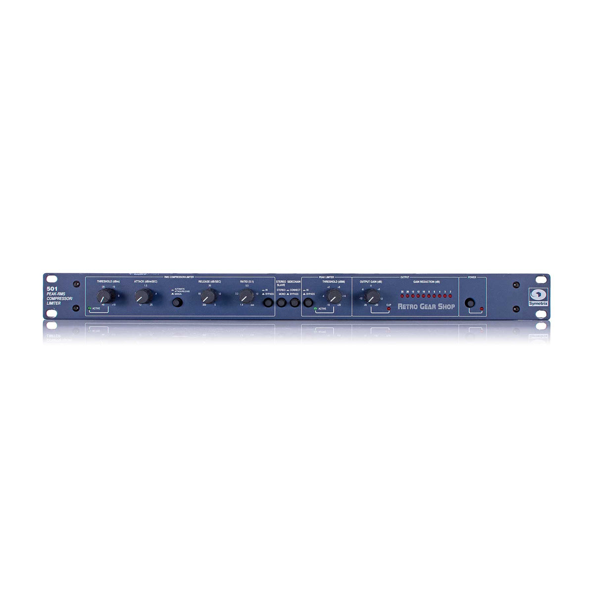 Symetrix 501 Peak RMS Compressor Limiter #2– Retro Gear Shop