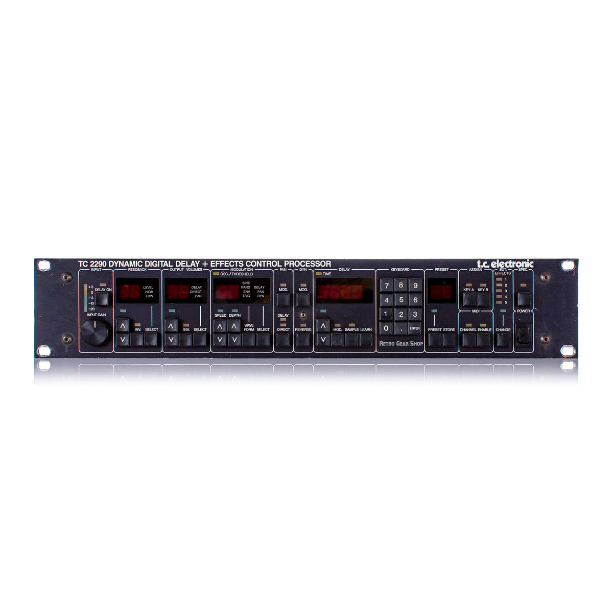 TC Electronic 2290 Dynamic Digital Delay Rare Vintage Rack Effect ...