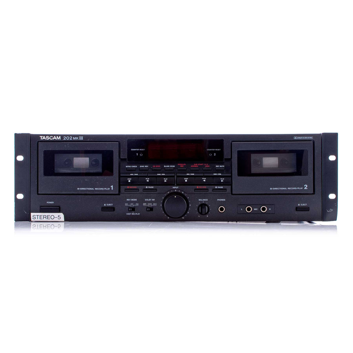 Tascam 202 MK III cassette player / recorder vintage analog– Retro Gear Shop