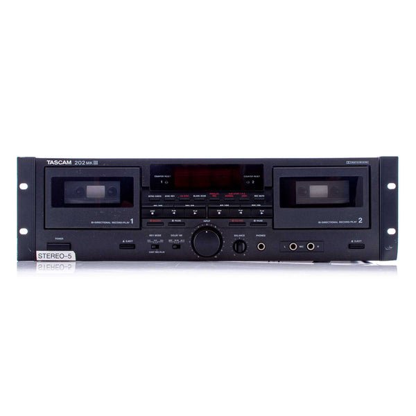 Tascam 202 MK III cassette player / recorder vintage analog