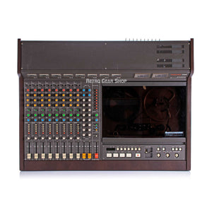 Tascam 388 Studio 8 1/4" 8-Track Tape Recorder with Mixer Rare Vintage Analog