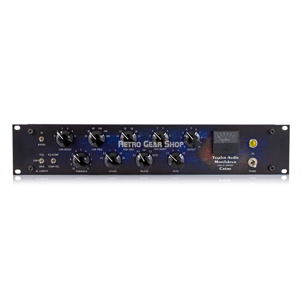 Tegeler Audio Creme Manufaktur Bus Compressor Mastering Equalizer EQ