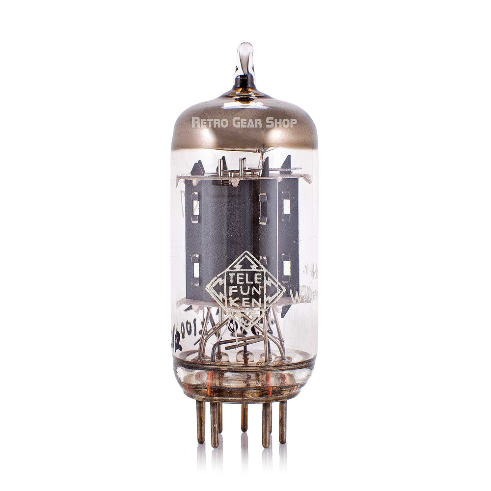 Telefunken ECC83 / 12AX7 Ribbed Plate Diamond Bottom #18