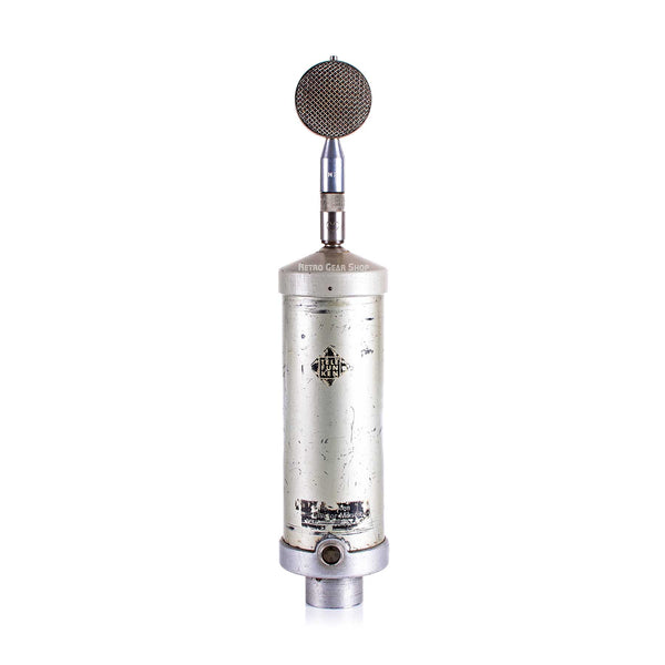 Telefunken Maihak BV30a Bottle Microphone + Neumann M-7 Capsule Rare Vintage Condenser Mic