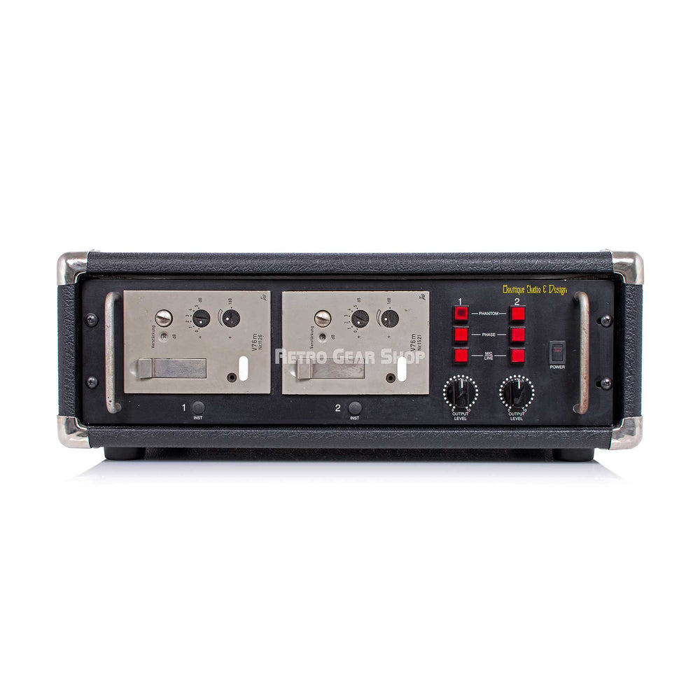 Telefunken V76M Pair Boutique Audio Rack