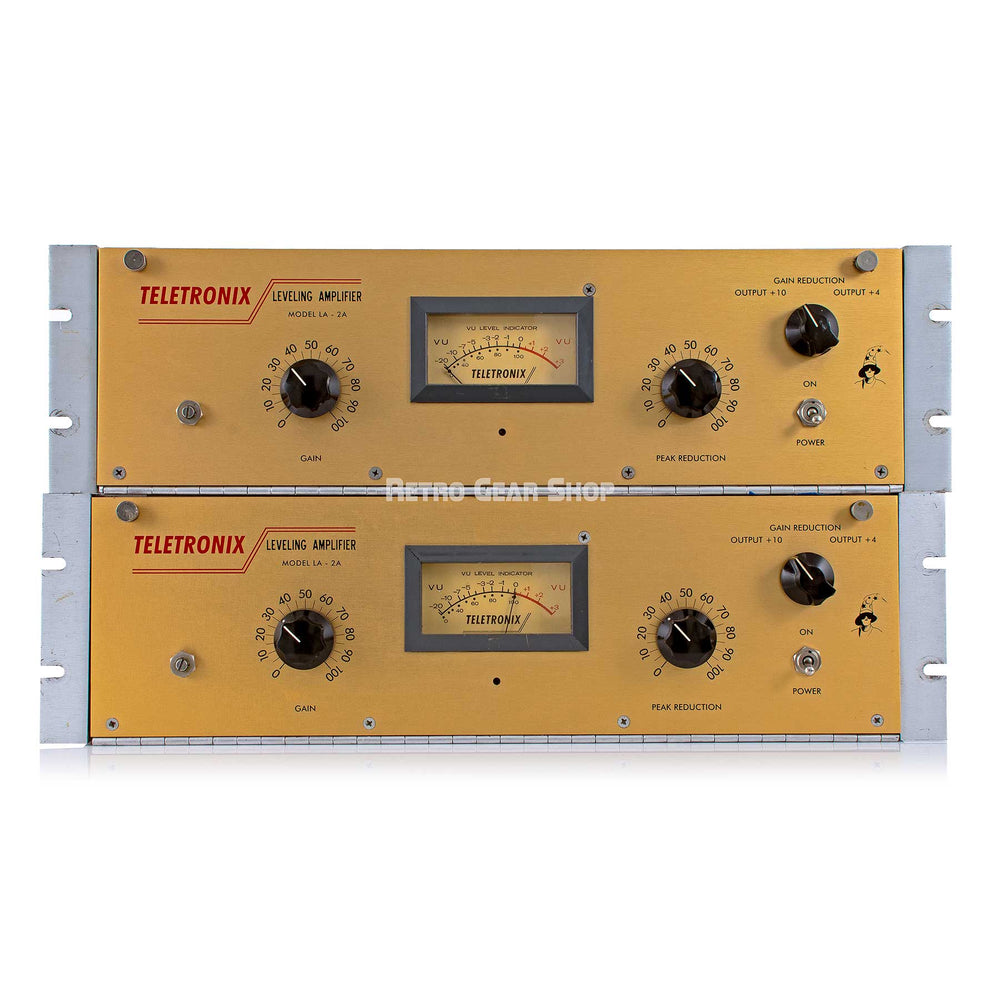 Teletronix LA-2A Stereo Pair Modded