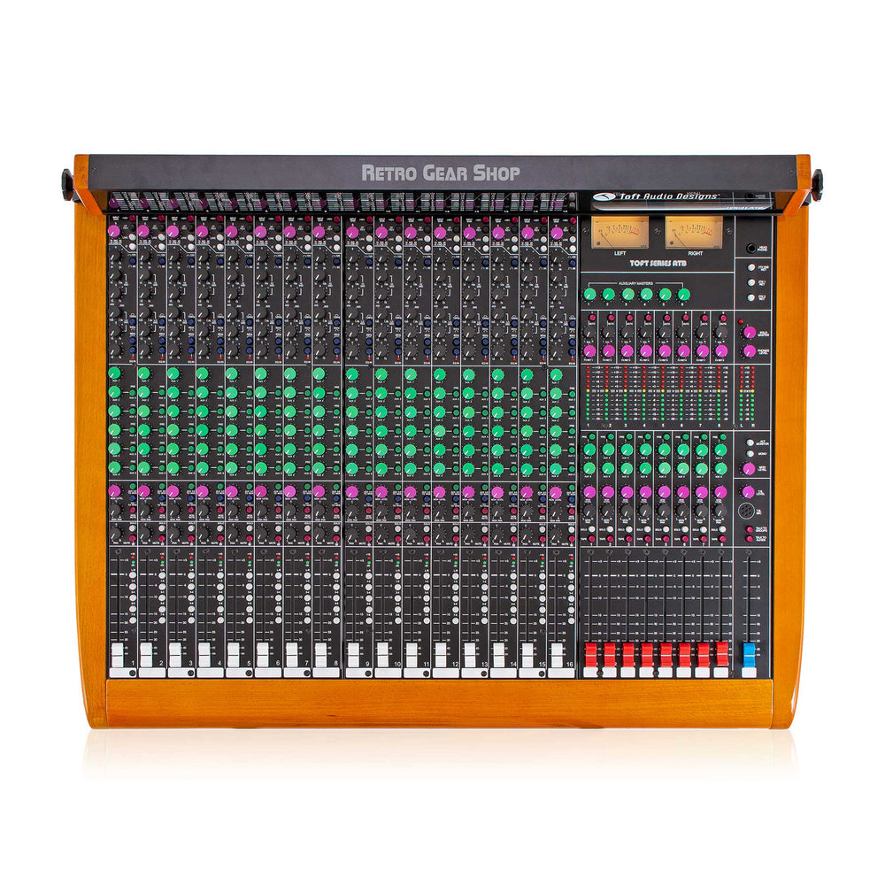 Toft Audio ATB Series 16 Channel Mixer + Meterbridge