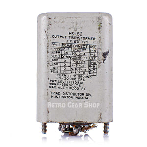 Triad HS-52 Output Transformer Rare Vintage Used HS52